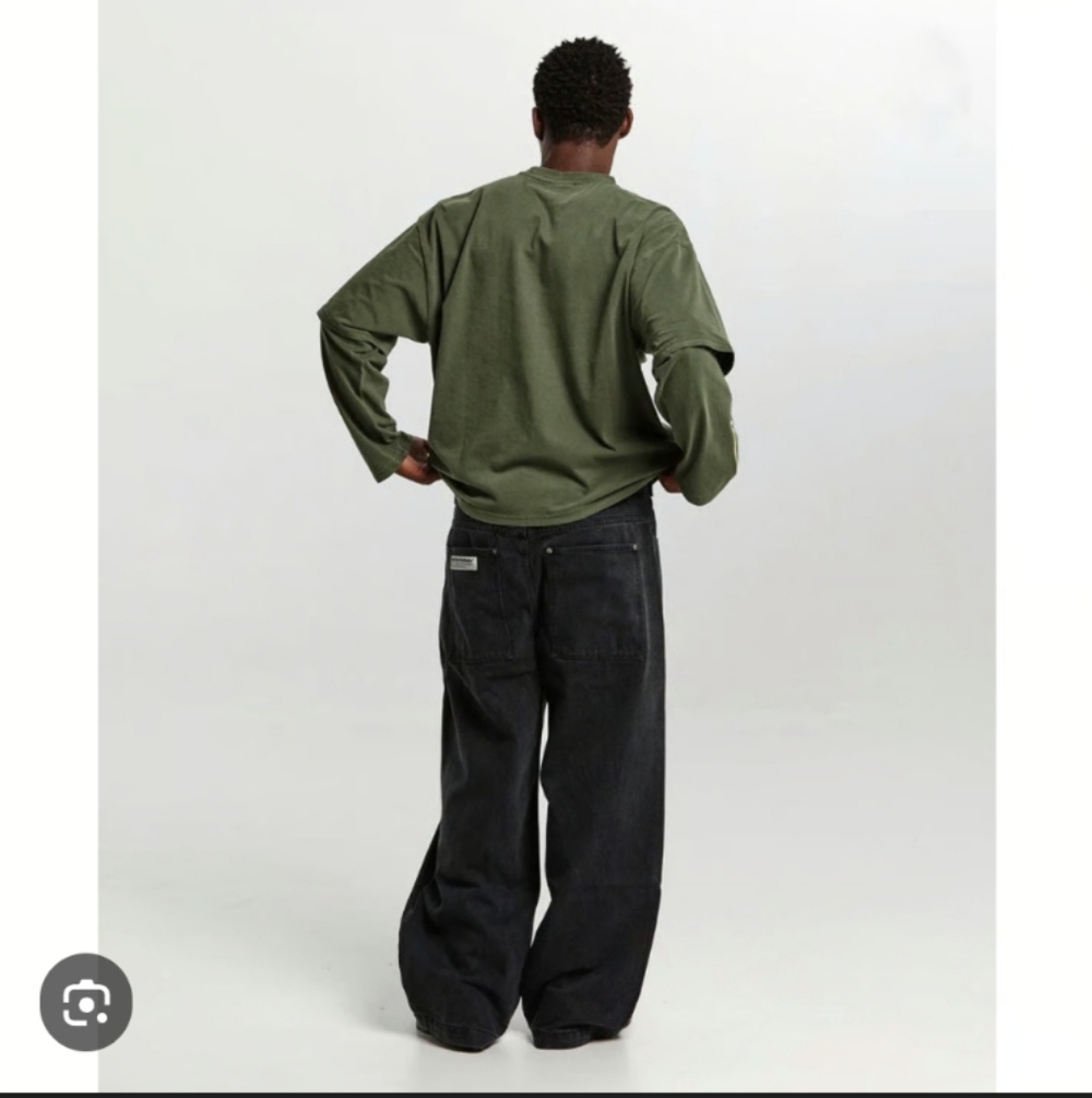 Cold Culture Worldwide v-1 Wide Leg Embroidered Carpenter Pant Unisex